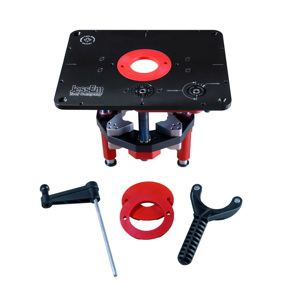 Buy JessEm Mast-R-Lift II Router Table Package by JESSEM online - Carbatec