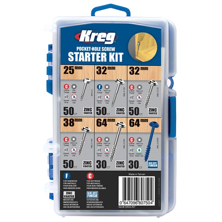 Kreg Pocket Hole Screw Starter Kit