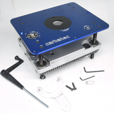 Carbatec Deluxe Compact Router Table Kit with Cast Iron Top