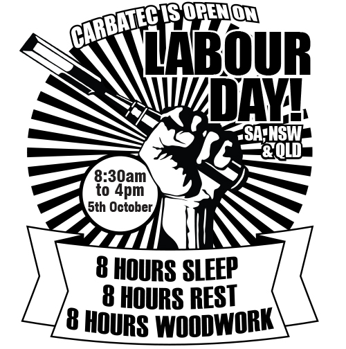 Carbatec Open Labour Day & Grand Final Friday