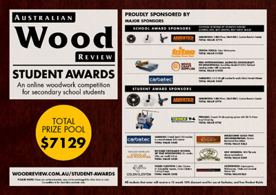 Wood Review Student Awards - Enter Now