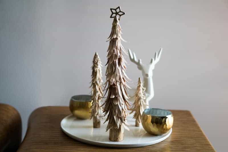 Rustic christmas tree