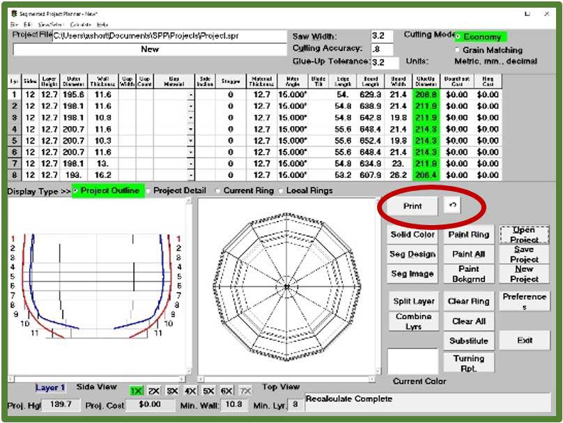 Basics in Designing a Segmented Bowl Print Button