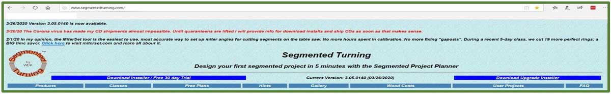 Basics in Designing a Segmented Bowl Software Trial
