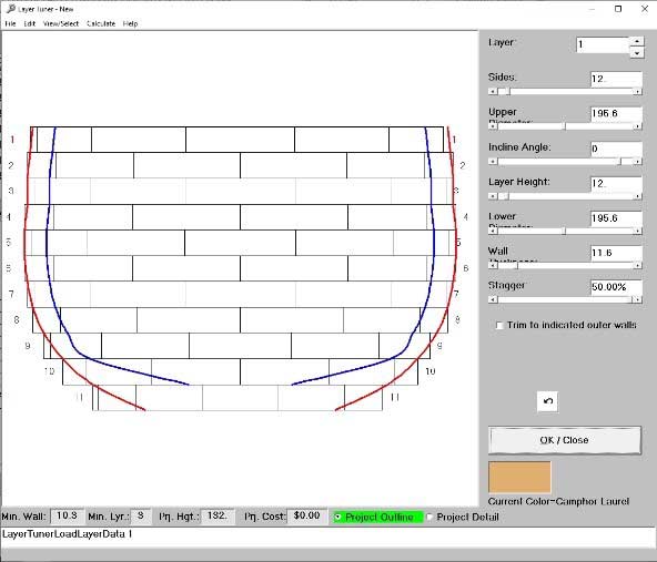 Basics in Designing a Segmented Bowl Layer Turner 2