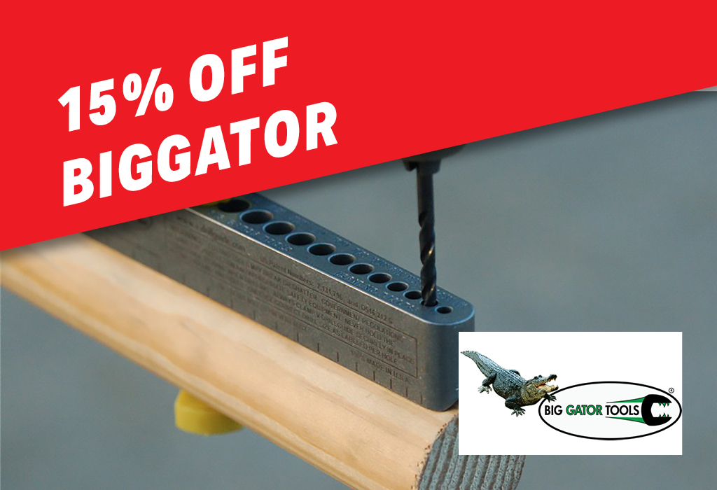 15% Off Big Gator