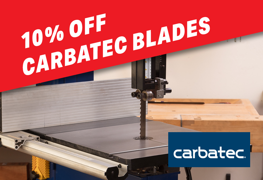 10% Off Carbatec Blades