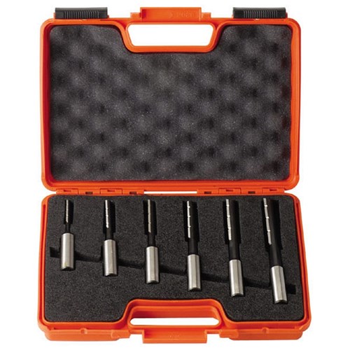 CMT 6 Piece Mortising Bit Set (Left Hand Rotation) 16mm Shanks Carbatec