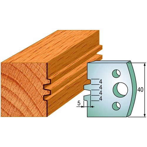 CMT Spindle Moulder Profile Limiters - 40mm - Joinery #75