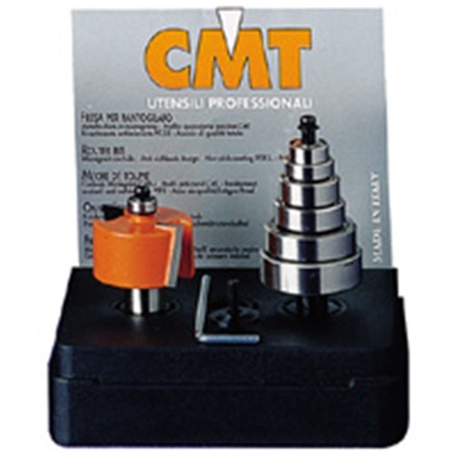 CMT 12.7 Rabbeting Bit w 6 Bearings rad 1 4 S