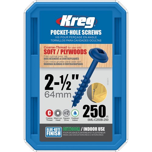 Kreg sales 64mm screws