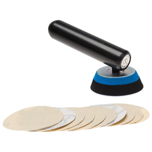 Skilton Sander 75mm Bowl Sanding Pad Handle Set