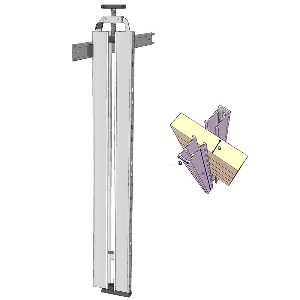 Plano Vertical Glue Press Clamp - 1200mm | Vertical Glue ...
