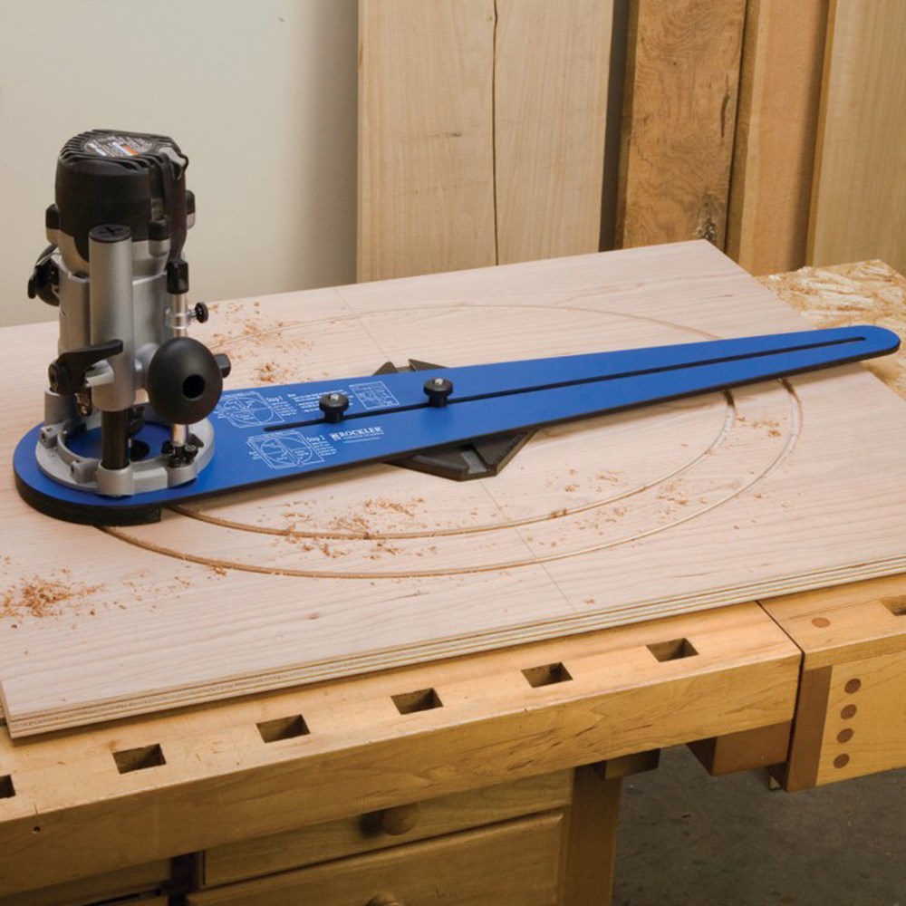 Rockler Ellipse/Circle Router Jig | Carbatec